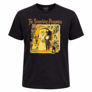 Smashing Pumpkins Men’s Mellon Collie Infinite Sadness Lyrics Band Tee Black XL